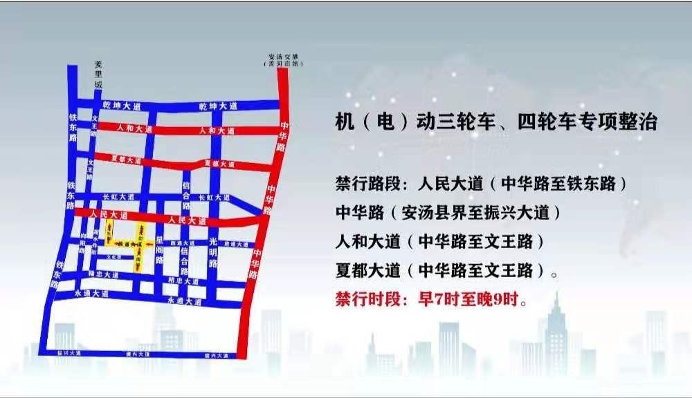 汤阴三轮,电动四轮车整治,区域禁行开始了!